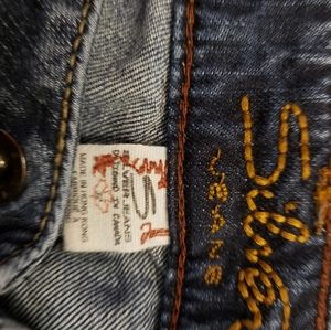 Womens silver jeans